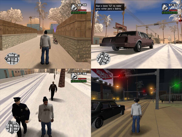 GTA San Andreas Snow Conversion Ps2 - Image 2